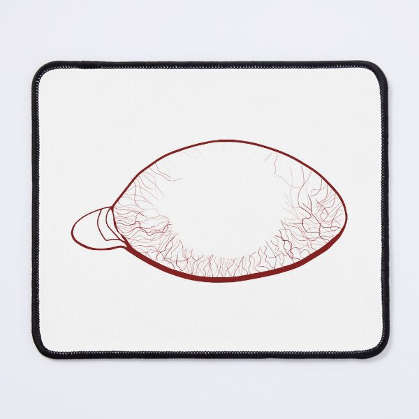 Item preview, Red Eye Veins Line Art - Eye Veins Red - Red Veins in Eyes designed and sold by Mrs-PenLine.