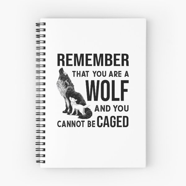Item preview, Remember that you are a Wolf and you cannot be caged - acotar designed and sold by Raminovitch.