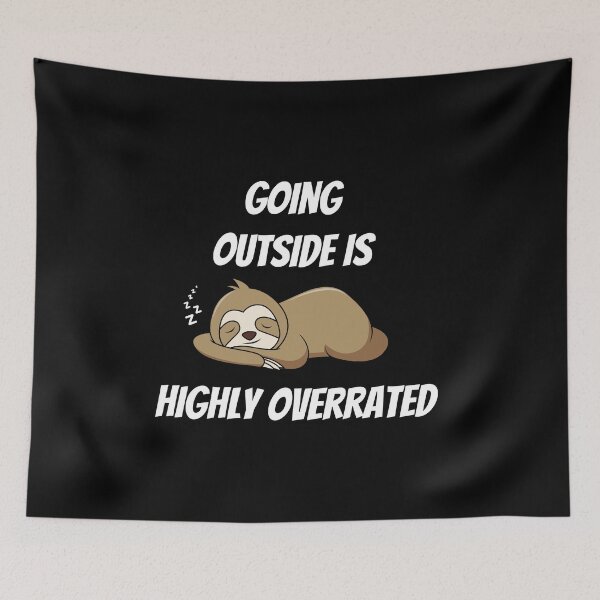 Item preview, Going outside is highly overrated  designed and sold by PF-creations.