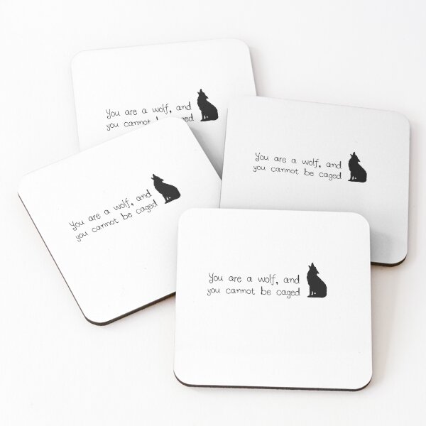 Item preview, Remember that you are a Wolf and you cannot be caged - acotar designed and sold by Raminovitch.