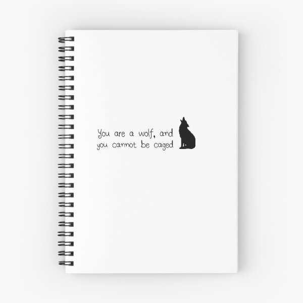 Item preview, Remember that you are a Wolf and you cannot be caged - acotar designed and sold by Raminovitch.