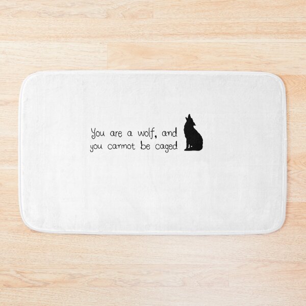 Item preview, Remember that you are a Wolf and you cannot be caged - acotar designed and sold by Raminovitch.