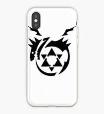 Schwarzes Homunculus Symbol Fullmetal Alchemist iPhone-Hülle & Cover