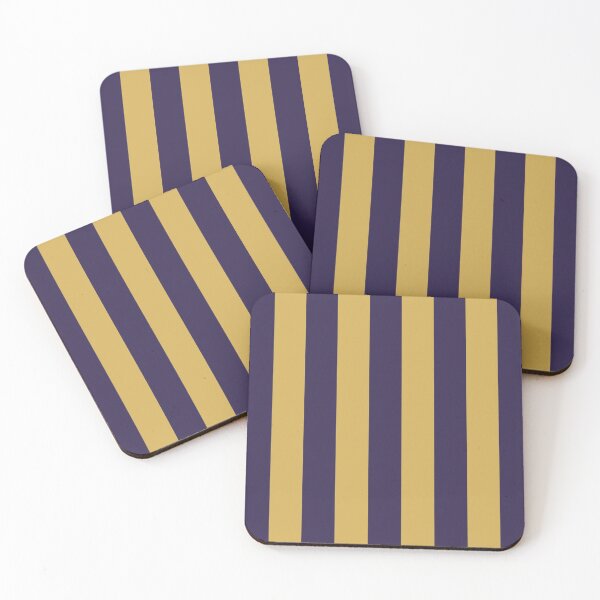 Item preview, Medium NAVY BLUE and GOLD Vertical Stripes designed and sold by RachelMacht.