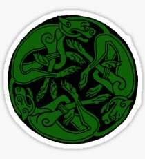 Celtic rond Green Sticker