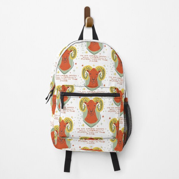 Item preview, I'm an Aries Moon, I will literally punch you in the face designed and sold by arineliza1997.