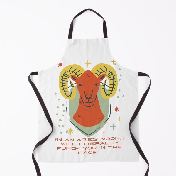 Item preview, I'm an Aries Moon, I will literally punch you in the face designed and sold by arineliza1997.