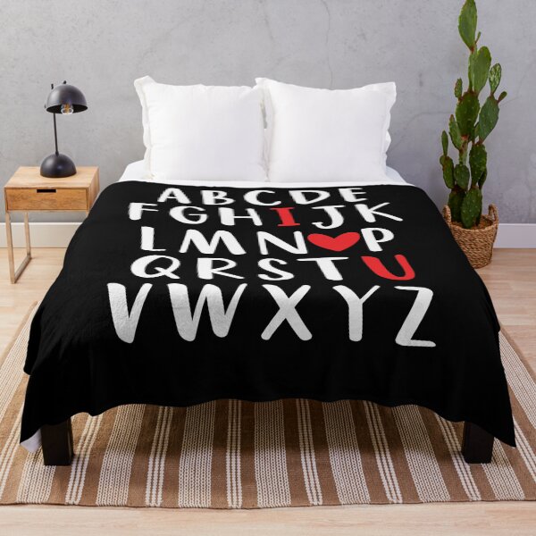 Item preview, Valentine I Love You ABC Alphabet designed and sold by tjred01.