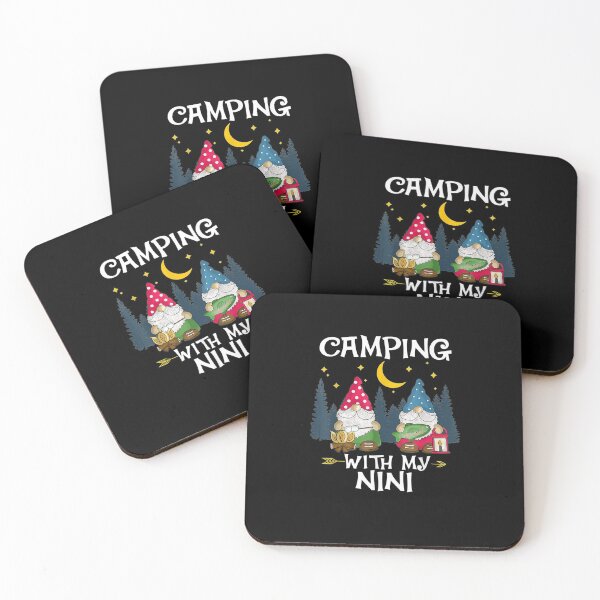 Item preview, Camping With My Nini Funny Nini Camp Women Men T-Shirt designed and sold by shop   luisant.