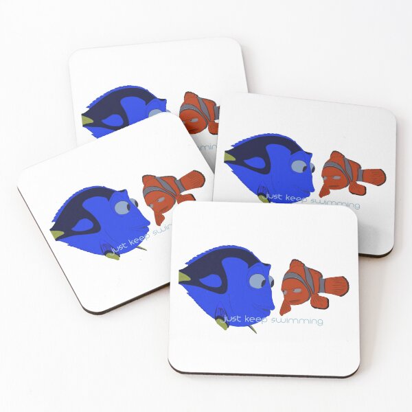 Item preview, Just Keep Swimming designed and sold by Claire Lim.