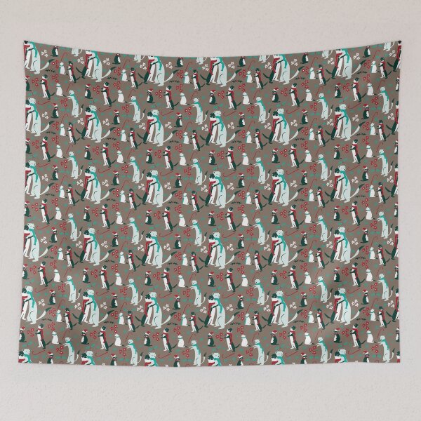 Item preview, Mustelid Christmas  Weasel Hugs brown designed and sold by belettelepink.