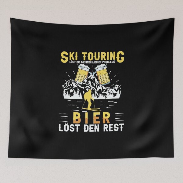 Item preview, Ski touring solves most of my beer problems the rest designed and sold by StrongShirts.