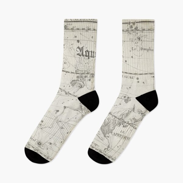 Item preview, Aquarius zodiac sign, vintage star map year1795 designed and sold by NineJuly.