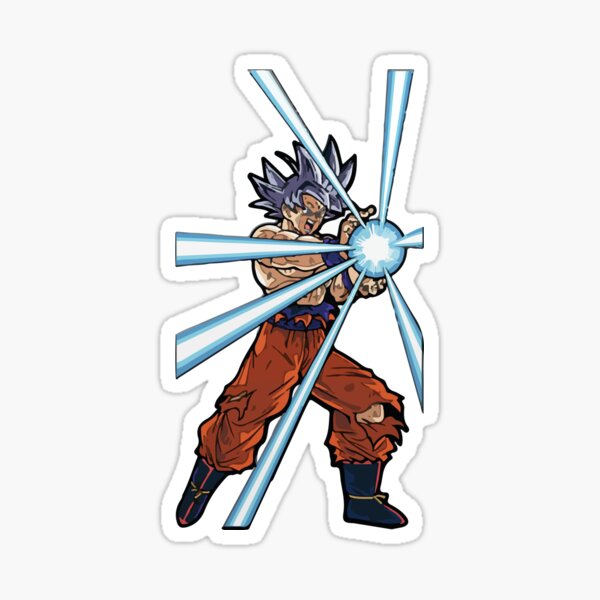 Goku-Kamehameha sticker