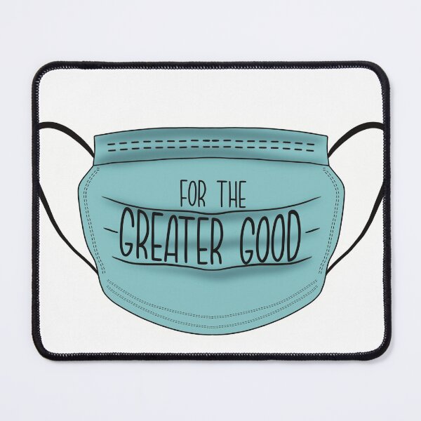 Item preview, For The Greater Good Mask  designed and sold by Emma Seiz.