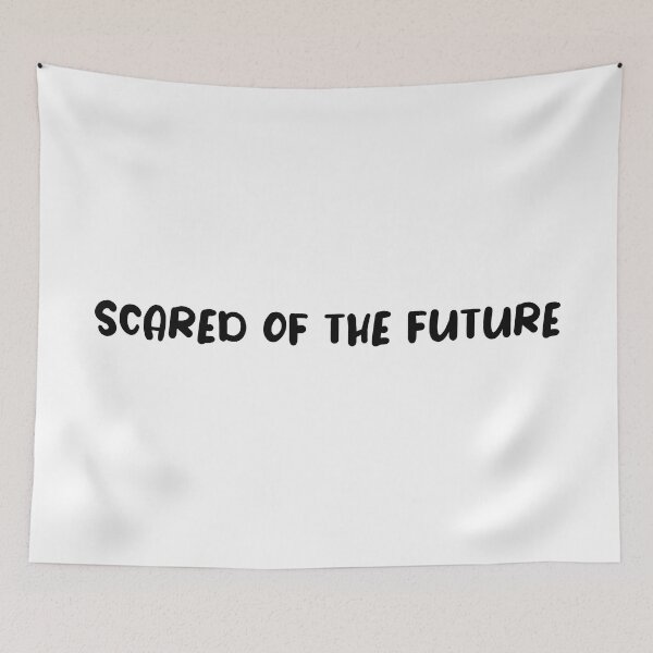 Item preview, Scared Of The Future (Black) designed and sold by FilipeFerreira.