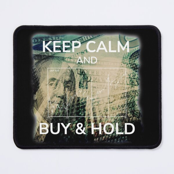 Item preview, Keep Calm Buy And Hold Chart Shares Stock Market designed and sold by CreatDifference.