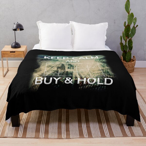 Item preview, Keep Calm Buy And Hold Chart Shares Stock Market designed and sold by CreatDifference.