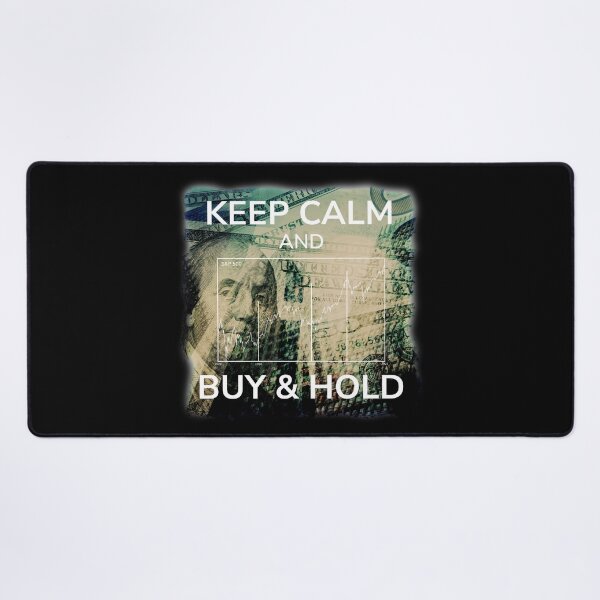 Item preview, Keep Calm Buy And Hold Chart Shares Stock Market designed and sold by CreatDifference.
