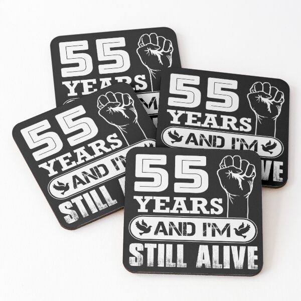 Item preview, 55 Years And I'm Still Alive |  Funny Birthday Party designed and sold by Tremendo.