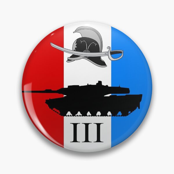 Item preview, 3rd Armoured Battalion - Jutland Dragoon Regiment (Denmark - Historical) designed and sold by wordwidesymbols.