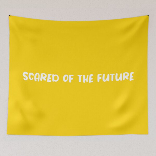 Item preview, Scared Of The Future (Yellow BG) designed and sold by FilipeFerreira.