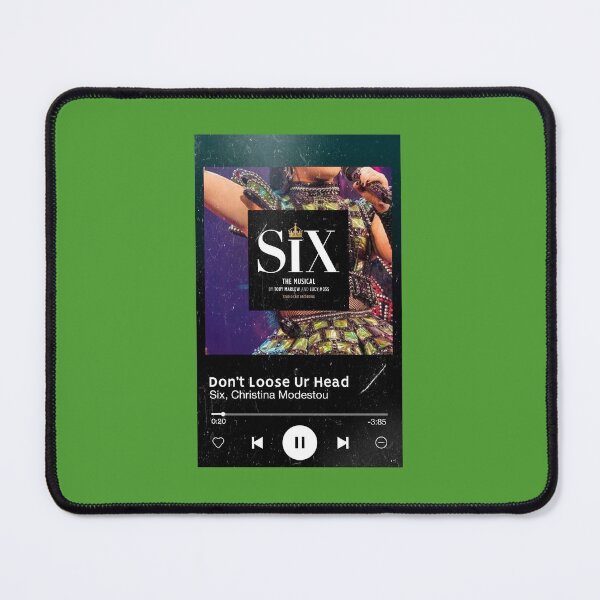 Item preview, “Don’t Loose Ur Head” Music Player - Six the Musical designed and sold by senoritaval.