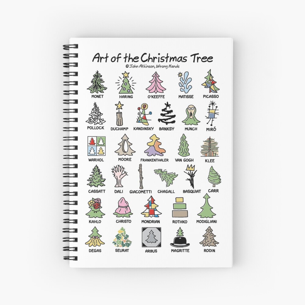Item preview, Spiral Notebook designed and sold by WrongHands.