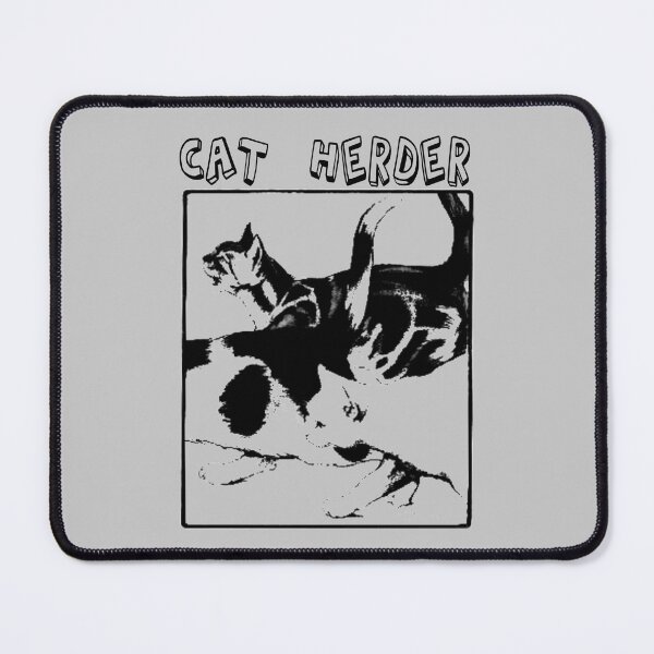 Item preview, Cat Herder-Cute Funny Cat Lovers Apparel Gift designed and sold by DeeSignTShirts.