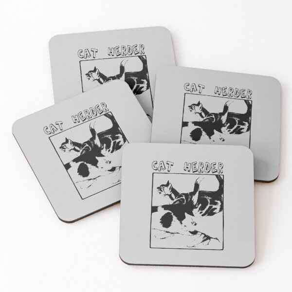 Item preview, Cat Herder-Cute Funny Cat Lovers Apparel Gift designed and sold by DeeSignTShirts.