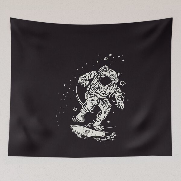 Item preview, The space skater astronaut  designed and sold by faudeltn.