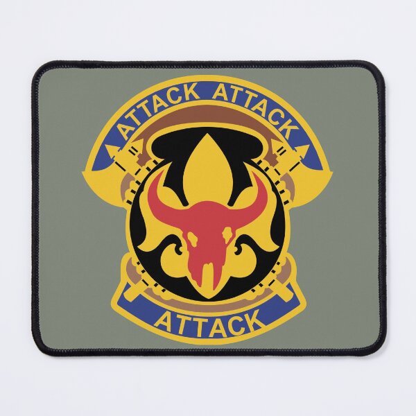 Item preview, 34th Infantry Division "Attack, Attack, Attack!" (United States Army) designed and sold by wordwidesymbols.