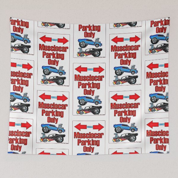 Item preview, Muscle Cars   //  Muscle car Parking Only designed and sold by Imagin8er.