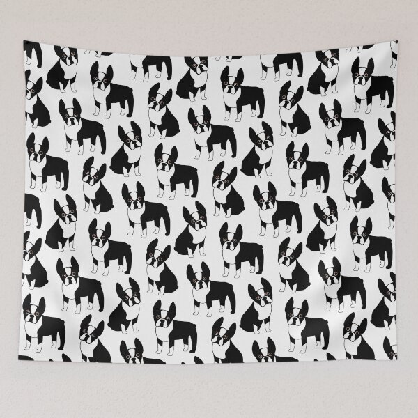 Item preview, Boston Terrier Pattern designed and sold by AntiqueImages.