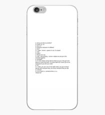 Stranger Things Mike and Eleven iPhone Case