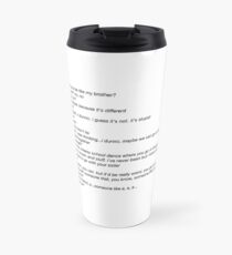 Taza de viaje Cosas extrañas Mike y Eleven