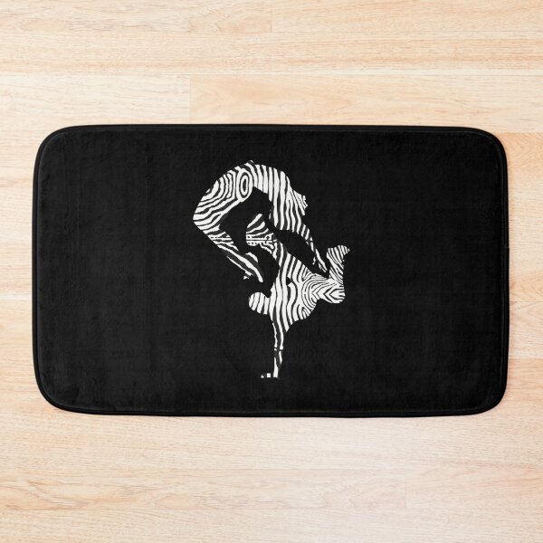 Item preview, BREAKDANCE - ZEBRA TEXTURE - COUPLE SILHOUETTE designed and sold by KoolDsignsDANCE.