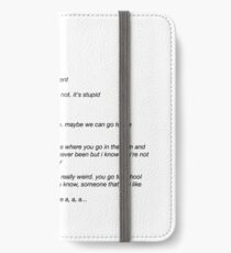 Stranger Things Mike and Eleven iPhone Wallet/Case/Skin