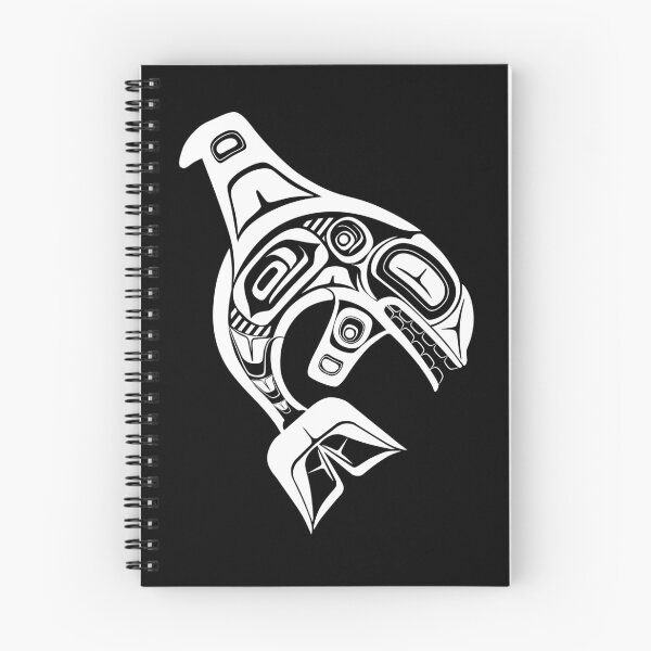 Item preview, White Orca native formline design designed and sold by cascadiadesigns.