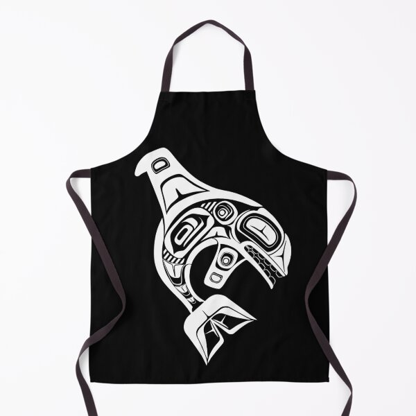 Item preview, White Orca native formline design designed and sold by cascadiadesigns.