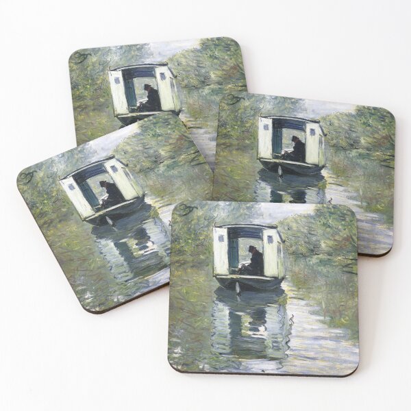 Item preview, The Boat Studio-Claude Monet designed and sold by LumiereSasha.