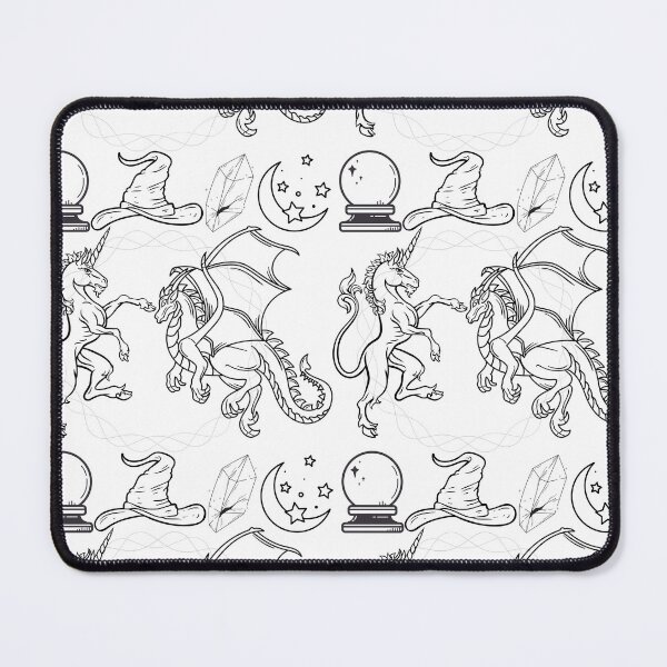 Item preview, Magical Creature Battle: Unicorn Versus Dragon designed and sold by Happy-Trails.
