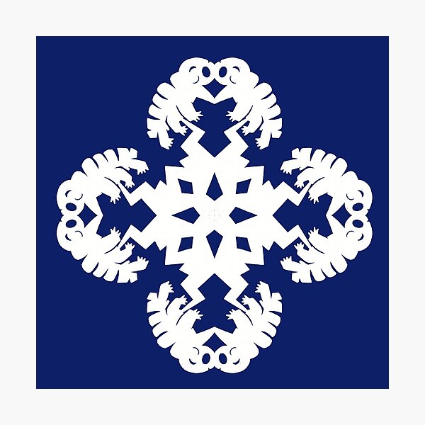 Item preview, Tardigrade Snowflake designed and sold by pokegirl93.
