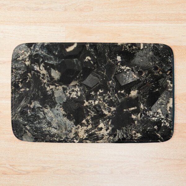 Item preview, Photograph of black crystal stone designed and sold by ReachForArt.