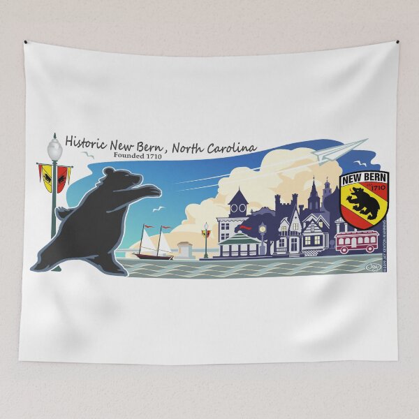 Item preview, Historic New Bern, NC! designed and sold by Jay Kenton Manning.