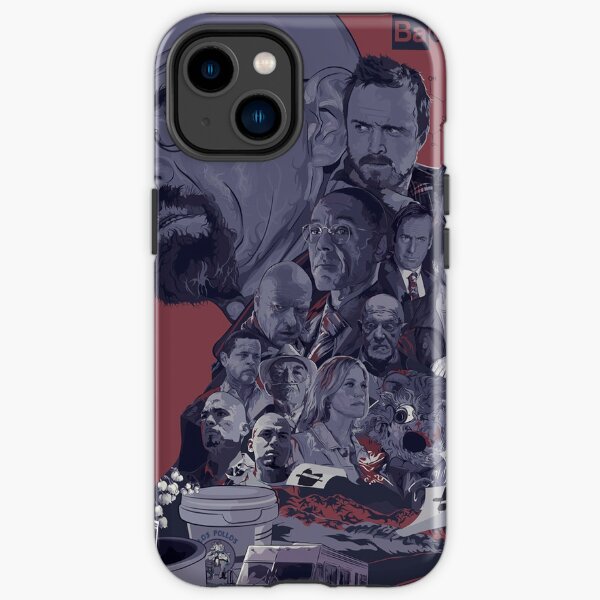 Breaking Bad Purple Funda resistente para iPhone