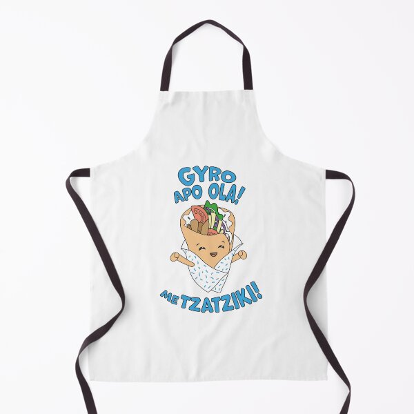 Aperçu de l'œuvre Gyro Apo Ola Me Tzatziki ! créée et vendue par LuludiLemoni.