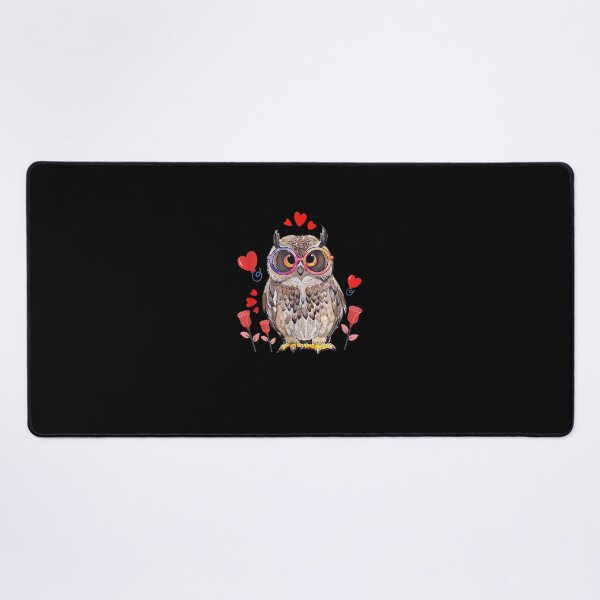 Item preview, Owl Sunglasses Love Funny Cute Owls Valentine Gift Heart T-Shirt designed and sold by shop luisant.
