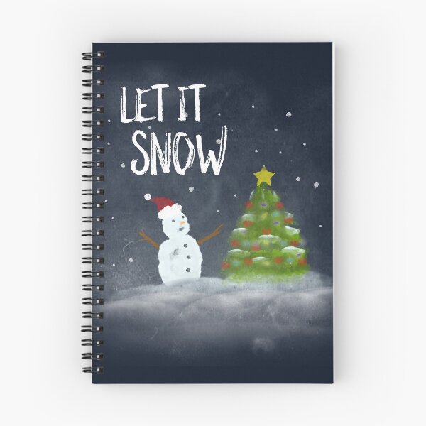 Item preview, Christmas Let it snow watercolor designed and sold by xcustoms.