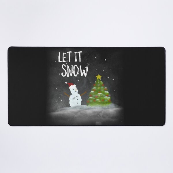 Item preview, Christmas Let it snow watercolor designed and sold by xcustoms.
